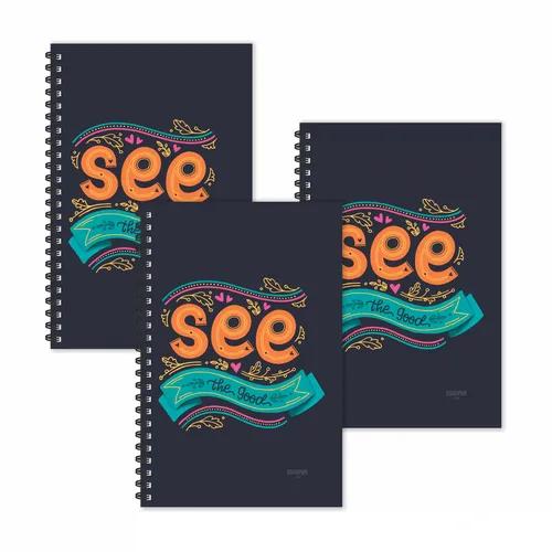 See The Good Motivational Ruled Diaries - Pack Of 3