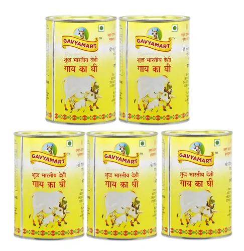 Gavyamart Indian A2 Cow Ghee 100% Pure Non GMO - Made of kankrej Organic Cow Ghee