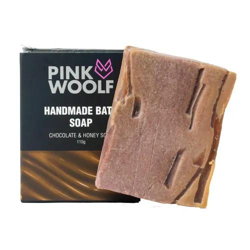 PINK WOOLF Handmade Natural Bath Soap, For Skin Moisturizing & Deep Cleansing For Women & Men, Parabens & Sulphate Free, Suitable All Skin Types