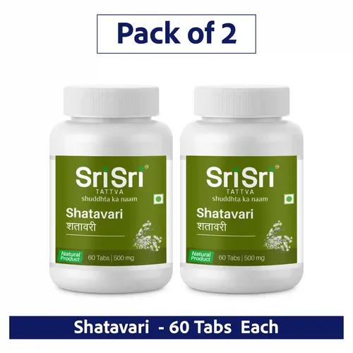 Sri Sri Tattva Shatavari - Complete Women'S Care, 60 Tabs | 500 Mg