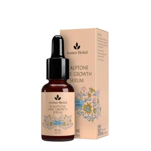 AVIMEE HERBAL Scalptone Hair Growth Serum | Scientifically Proven Formula | Enriched with Nansyl & Green Tea Extract | For Hair Growth & Hair Fall Reduction