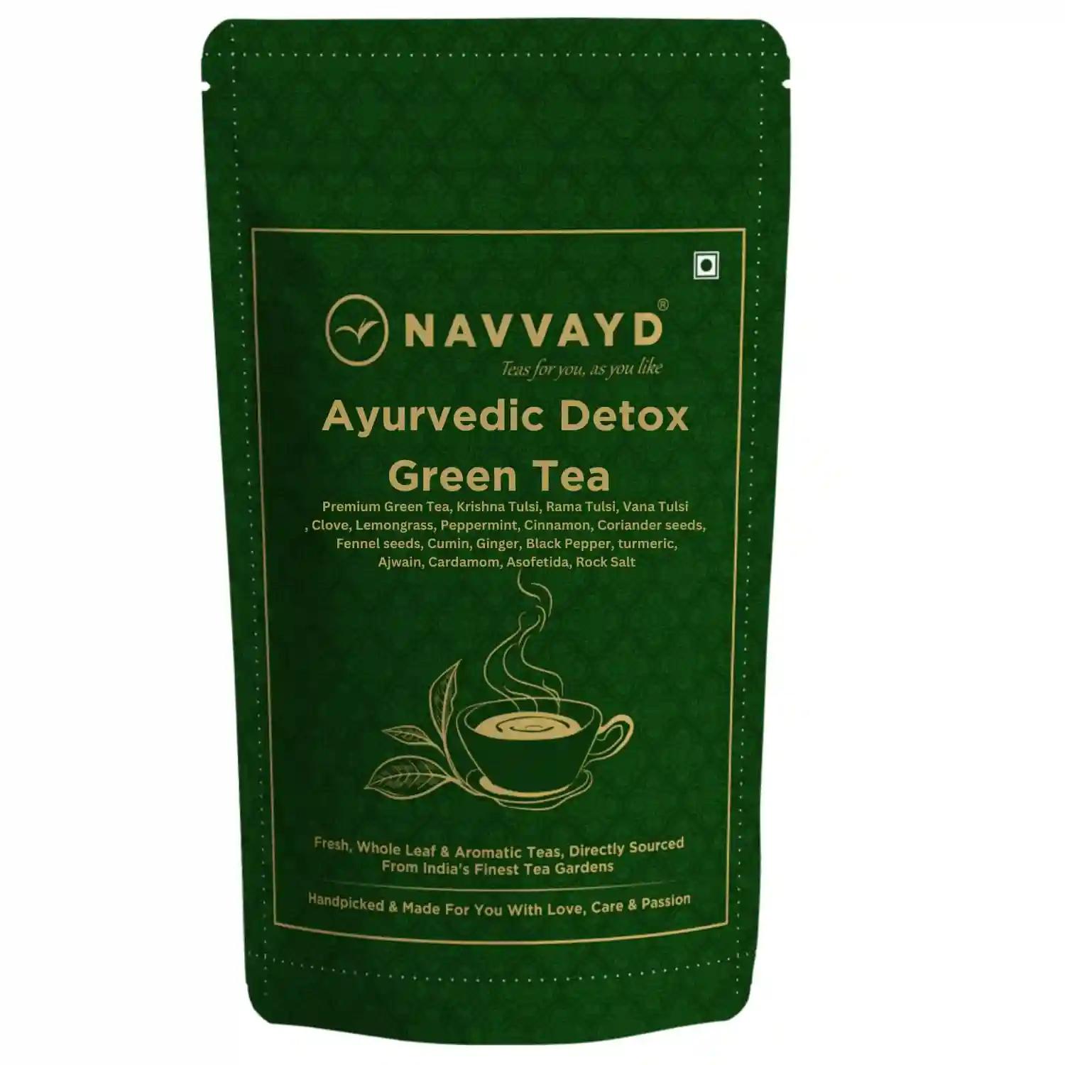 Navvayd Detox Tea Ayurvedic (100 Gm, 50 Cups)