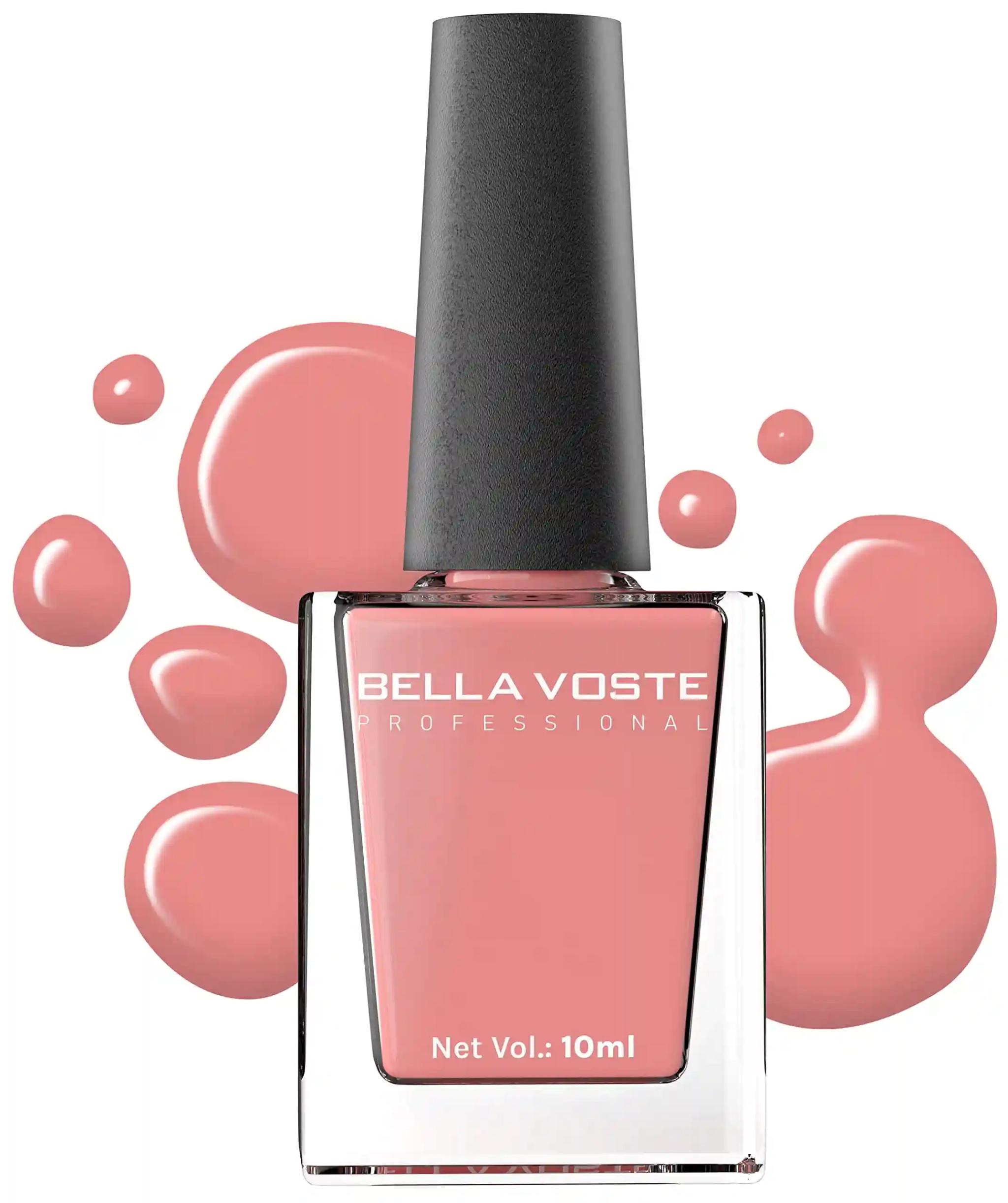 Bella Voste Pastel Nail Polish Quick Drying Formula Cruelty Free No Harmful Chemicals Vegan Lasts for 7 Days & more Chip Resistant Pastel Color Formula with Smooth & Easy Application (P02)