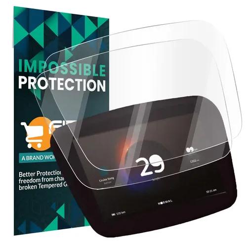 FIRST MART Screen Protector for Ola S1 / S1 Pro / S1 Air Electric Scooter - Impossible Fiber Company Fitted Full Screen Protection & Installation Kit (Crystal Clear, Pack of 2)