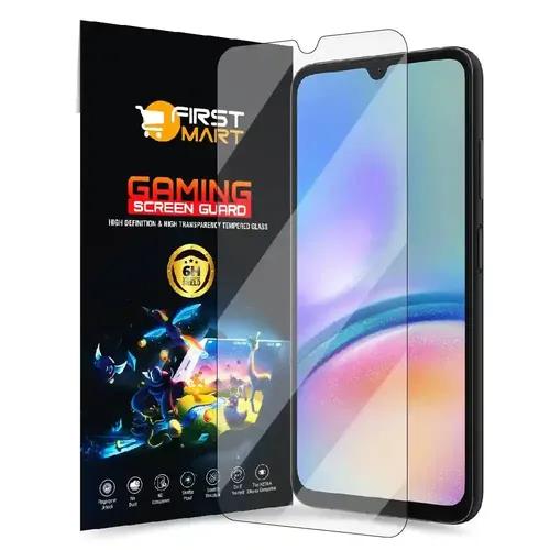 FIRST MART Screen Protector for Samsung Galaxy A05s- Impossible Fiber Case Friendly Screen Protection & Installation Kit (Gaming Clear)