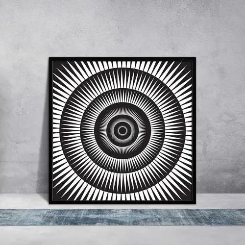 ArtzFolio Phantasm | Premium Canvas Painting for Bedroom & Living Room | Black Wood Frame | 12 x 12 inch (30 x 30 cms)