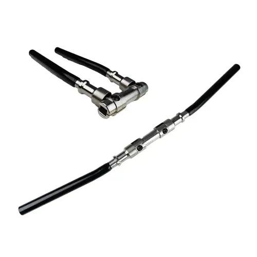 Hornback Foldable Bicycle Handlebar 25.4 mm, 670 mm long stainless steel 304, fit for all type of Bicycles