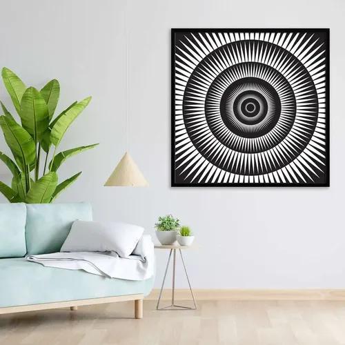 ArtzFolio Phantasm | Premium Canvas Painting for Bedroom & Living Room | Black Wood Frame | 28 x 28 inch (71 x 71 cms)