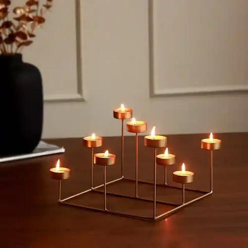 9 Tea Light Holder Candle Stand