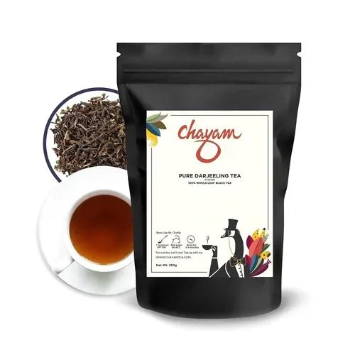 CHAYAM Single Origin Pure Darjeeling Black Tea | 100% Natural Darjeeling Tea Leaf 250 gm