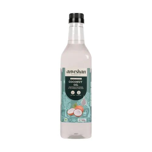 ANVESHAN Wood Pressed Coconut Oil - 1L