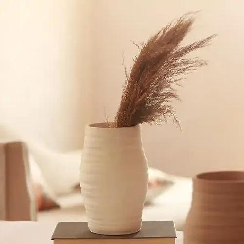 Ginger Vase - White