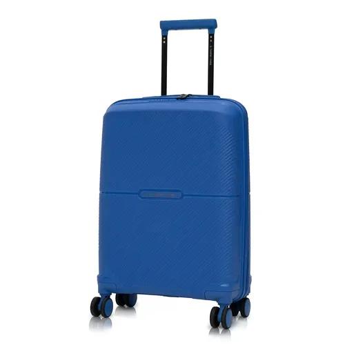 Nasher Miles Hawaii TSA Lock and Anti-Theft Hard-Sided Polypropylene Cabin Luggage Blue 20 inch |55cm Trolley Bag | Suitcase