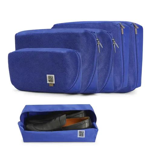 EUME Storage Pods Packing Cubes - Set Of 6 - Royal Blue