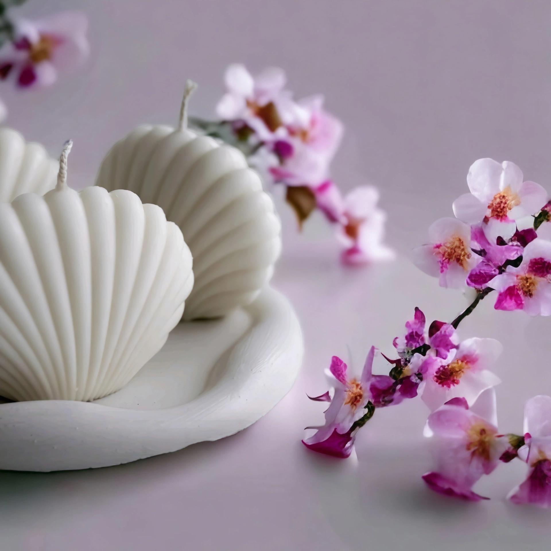 Sea Shell Candle - Pack of 1